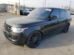 Land Rover Vehiculos salvage en venta: 2015 Land Rover Range Rover Autobiography