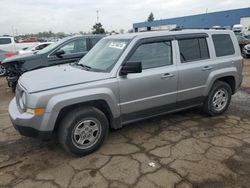 Salvage cars for sale at Woodhaven, MI auction: 2014 Jeep Patriot Sport