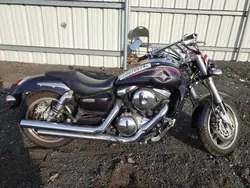 Salvage motorcycles for sale at New Britain, CT auction: 2003 Kawasaki VN1500 P1