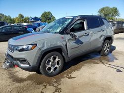 Carros salvage sin ofertas aún a la venta en subasta: 2022 Jeep Compass Trailhawk