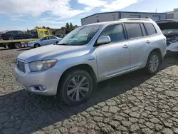 Toyota Highlander salvage cars for sale: 2008 Toyota Highlander Hybrid Limited