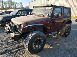 Salvage cars for sale at Spartanburg, SC auction: 2010 Jeep Wrangler Sport