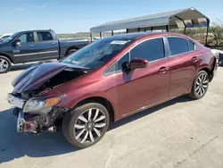 2015 Honda Civic EXL en venta en Grand Prairie, TX