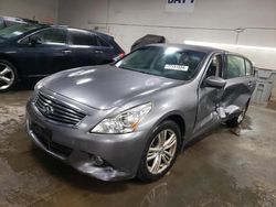 2010 Infiniti G37 en venta en Elgin, IL