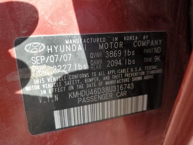 2008 Hyundai Elantra GLS