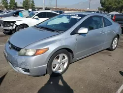 Salvage cars for sale at Rancho Cucamonga, CA auction: 2008 Honda Civic EX