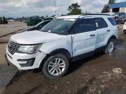 Ford salvage cars for sale: 2016 Ford Explorer