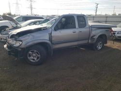 Salvage trucks for sale at Elgin, IL auction: 2003 Toyota Tundra Access Cab SR5