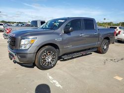 Salvage cars for sale at Riverview, FL auction: 2021 Nissan Titan SV