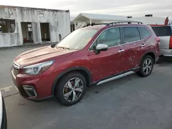 Salvage cars for sale at Riverview, FL auction: 2019 Subaru Forester Touring