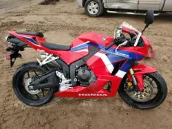 Salvage motorcycles for sale at Kincheloe, MI auction: 2024 Honda CBR600 RR