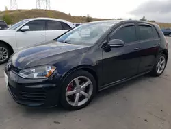 Salvage cars for sale at auction: 2017 Volkswagen GTI S