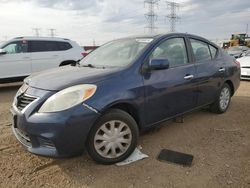 Salvage cars for sale at Elgin, IL auction: 2012 Nissan Versa S