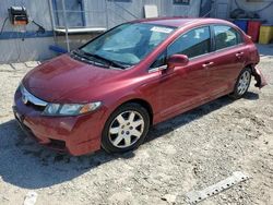 Honda salvage cars for sale: 2010 Honda Civic LX