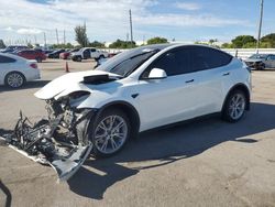 Salvage cars for sale at Miami, FL auction: 2023 Tesla Model Y