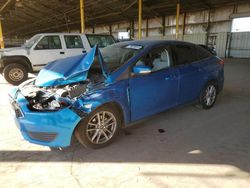 Salvage cars for sale at Phoenix, AZ auction: 2015 Ford Focus SE