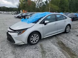 Toyota salvage cars for sale: 2022 Toyota Corolla LE