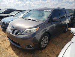 Salvage cars for sale at Theodore, AL auction: 2015 Toyota Sienna XLE