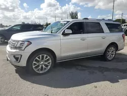 2019 Ford Expedition Max Limited en venta en Miami, FL