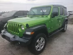 Jeep Vehiculos salvage en venta: 2019 Jeep Wrangler Unlimited Sport