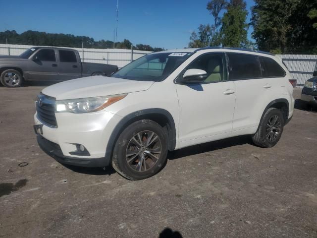 2016 Toyota Highlander XLE