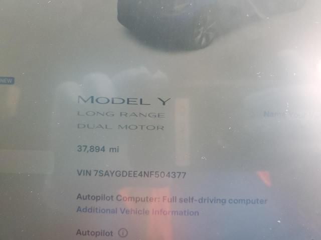 2022 Tesla Model Y