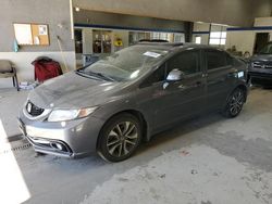 Salvage cars for sale at Sandston, VA auction: 2013 Honda Civic EXL