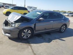 Salvage cars for sale at Grand Prairie, TX auction: 2014 Honda Accord LX