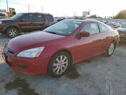 Salvage cars for sale at Oklahoma City, OK auction: 2007 Honda Accord EX