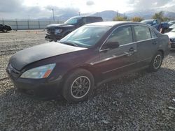 Honda salvage cars for sale: 2007 Honda Accord LX