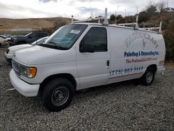 Vehiculos salvage en venta de Copart Reno, NV: 2001 Ford Econoline E150 Van