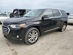 Carros salvage sin ofertas aún a la venta en subasta: 2018 Chevrolet Traverse High Country