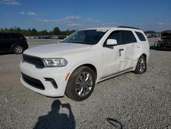 Salvage cars for sale at Lumberton, NC auction: 2022 Dodge Durango SXT