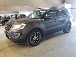 Salvage cars for sale at Sandston, VA auction: 2017 Ford Explorer Sport