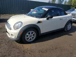 2012 Mini Cooper Coupe en venta en Finksburg, MD