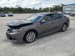 Salvage cars for sale at Fort Pierce, FL auction: 2020 Toyota Camry LE