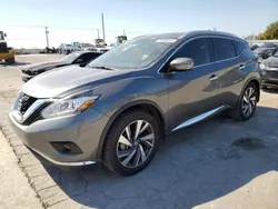 Salvage cars for sale at Oklahoma City, OK auction: 2016 Nissan Murano S