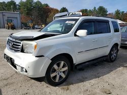 Vehiculos salvage en venta de Copart Mendon, MA: 2012 Honda Pilot Touring