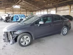 Salvage cars for sale at Phoenix, AZ auction: 2014 Honda Civic LX