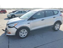 Salvage cars for sale at Grand Prairie, TX auction: 2014 Ford Escape S