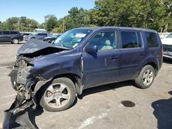 Salvage cars for sale at Eight Mile, AL auction: 2013 Honda Pilot EXL