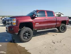 Chevrolet Vehiculos salvage en venta: 2016 Chevrolet Silverado K2500 High Country