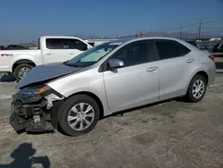 Toyota Vehiculos salvage en venta: 2017 Toyota Corolla L