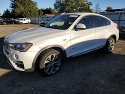 Salvage cars for sale at Finksburg, MD auction: 2017 BMW X4 XDRIVE28I