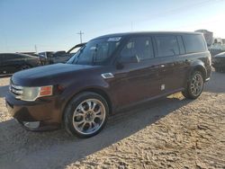 Salvage cars for sale at Andrews, TX auction: 2011 Ford Flex SE