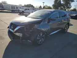 Nissan salvage cars for sale: 2018 Nissan Murano S