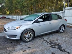 Vehiculos salvage en venta de Copart Austell, GA: 2018 Ford Focus SE