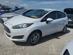 Salvage cars for sale at Riverview, FL auction: 2018 Ford Fiesta SE