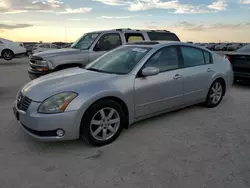 Salvage cars for sale from Copart Arcadia, FL: 2004 Nissan Maxima SE