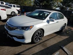 Salvage cars for sale at Denver, CO auction: 2017 Honda Accord EXL